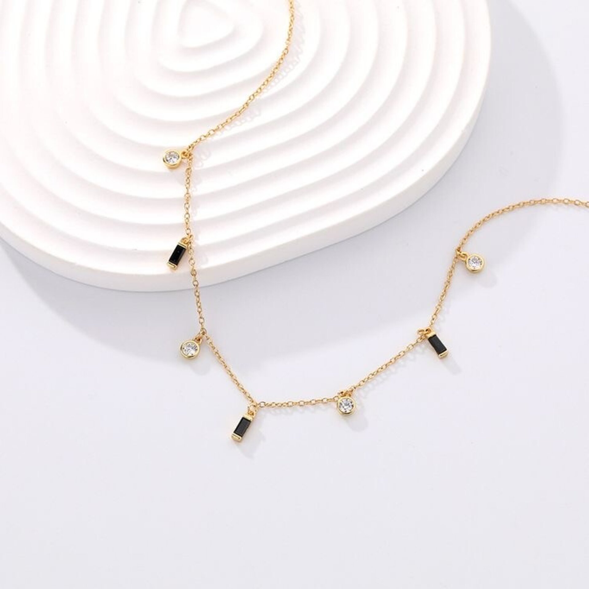 Collar Valentina Negro - 3
